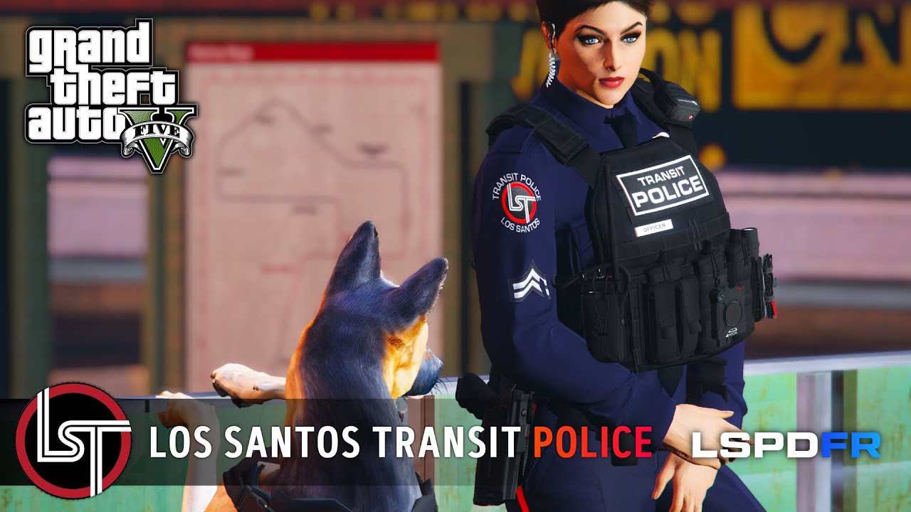 GTA 5 LSPDFR - Transit Police [AI Voiceovers] [103]