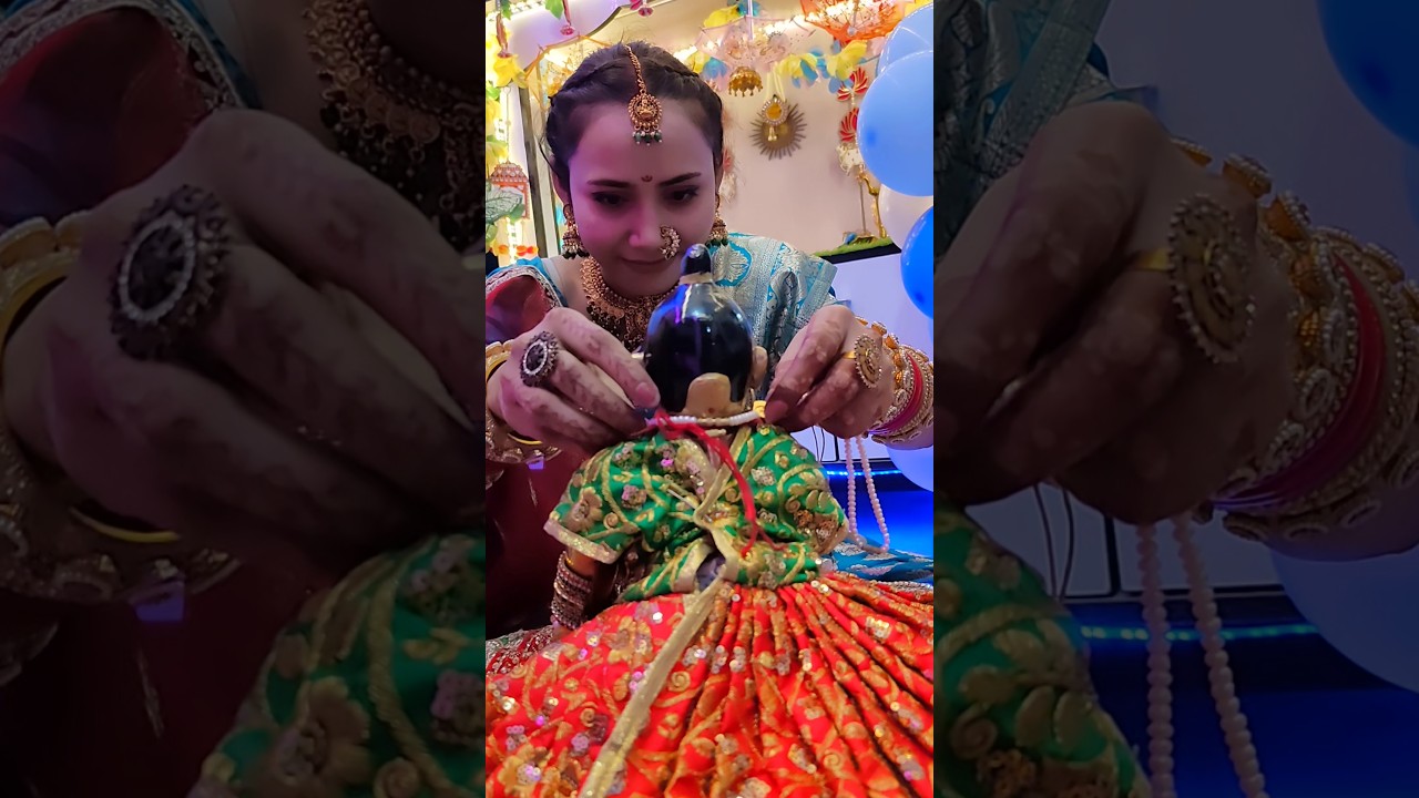 ! Radhe Radhe !🥰 #ladugopal #radhakrishna #seva #laduu #ladugopalstatus #shorts #viral #krishna