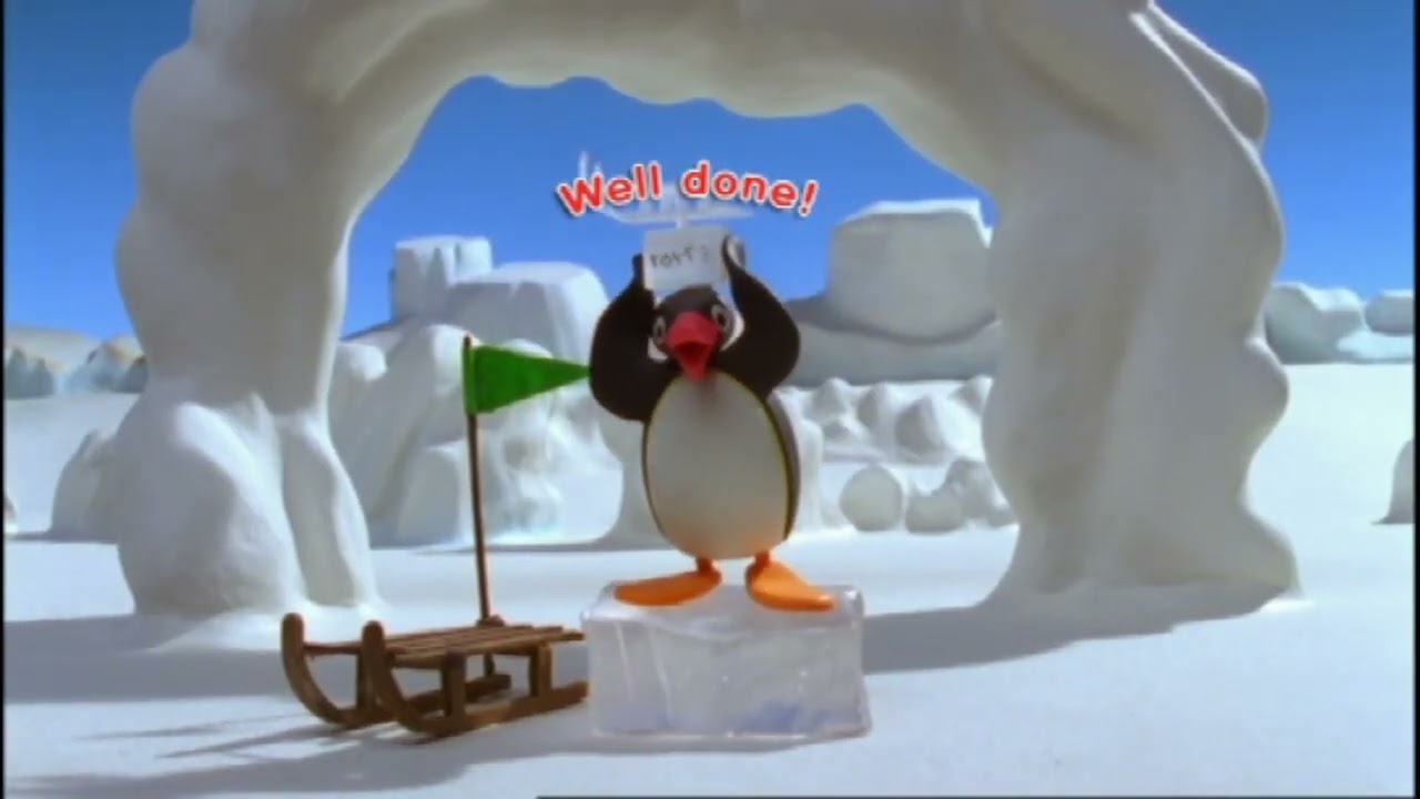Pingu: The Sledge Academy DVD Game (From the Pingu Platinum Collection DVD)