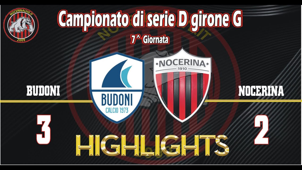 Budoni- Nocerina 3-2| Highlights Serie D Girone G (7ª giornata)