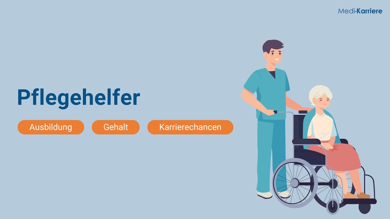 Pflegehelfer/in – Ausbildung, Gehalt und Karriere