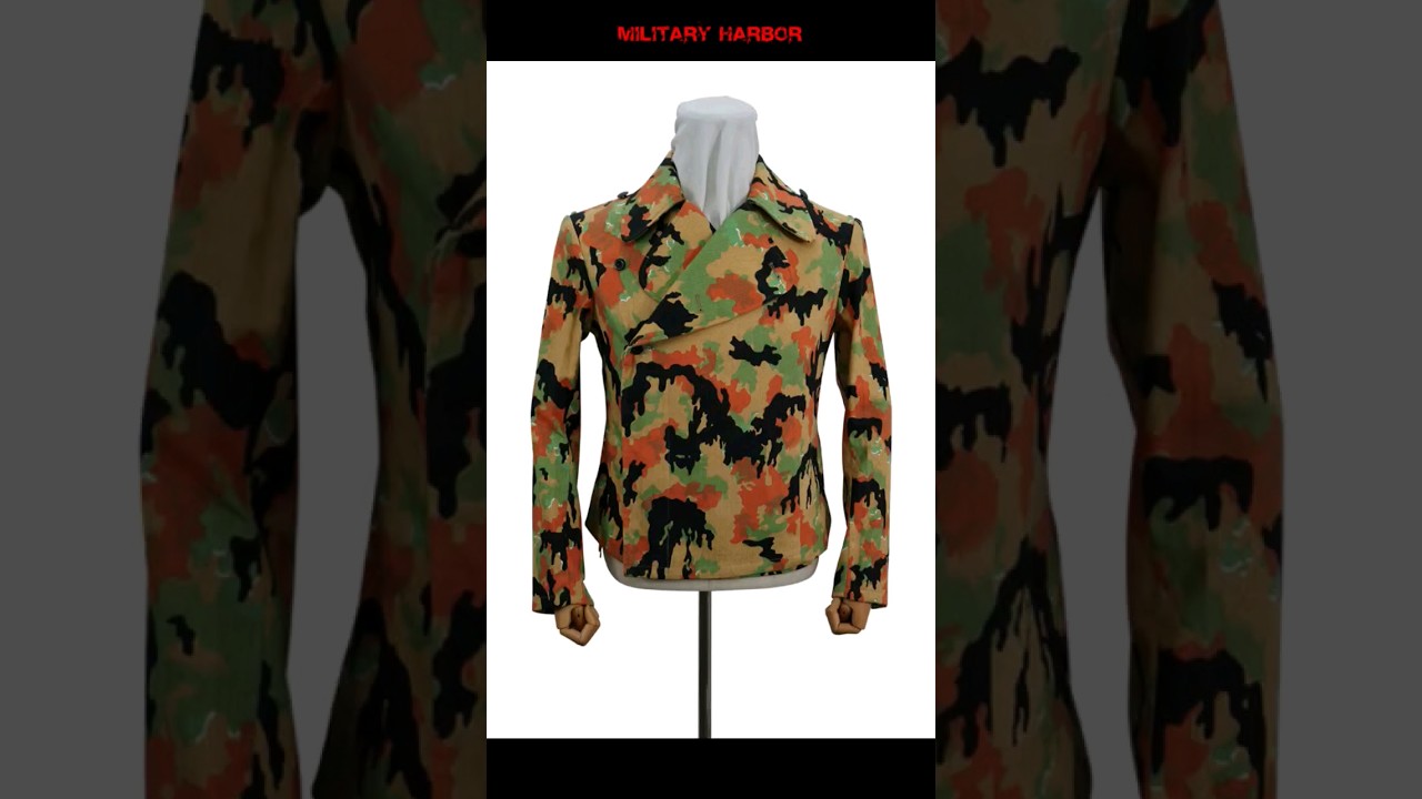 WWII German SS leibermuster camo panzer wrap/jacket