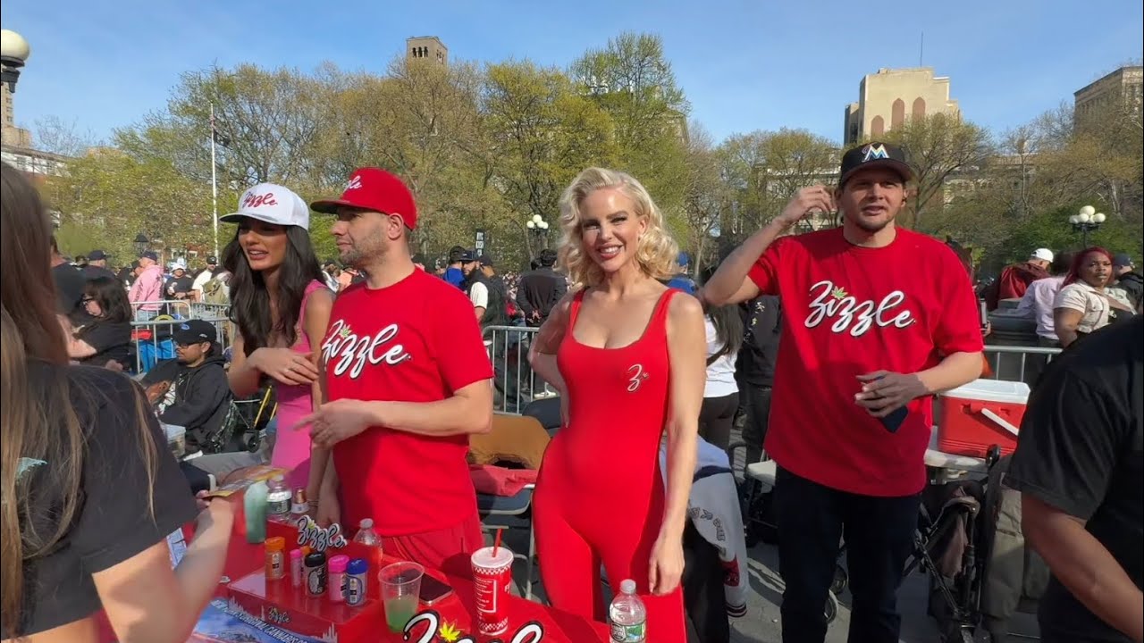 NYC's Biggest 420 Party Takes Over Washington Square