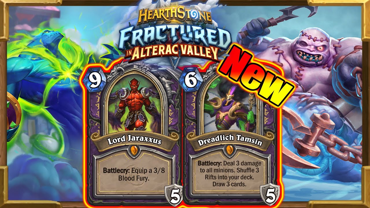 New Warlock Hero Dreadlich Tamsin Is BrOkEn! Why Blizzard? Fractured in Alterac Valley | Hearthstone