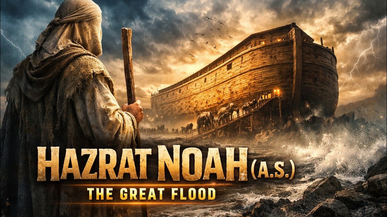 The Great Flood | Hazrat Noah (A.S)  | Islamic Documentary 