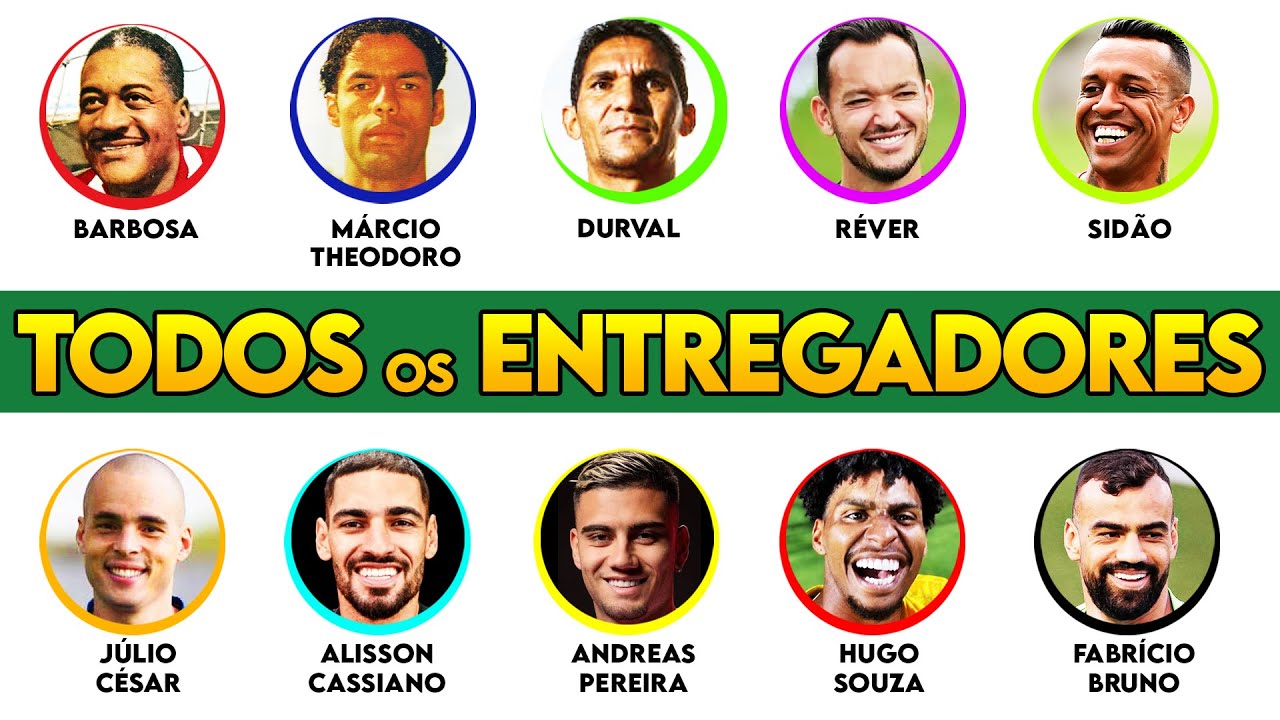 Todos os ENTREGADORES do FUTEBOL BRASILEIRO Explicados em 16 Minutos