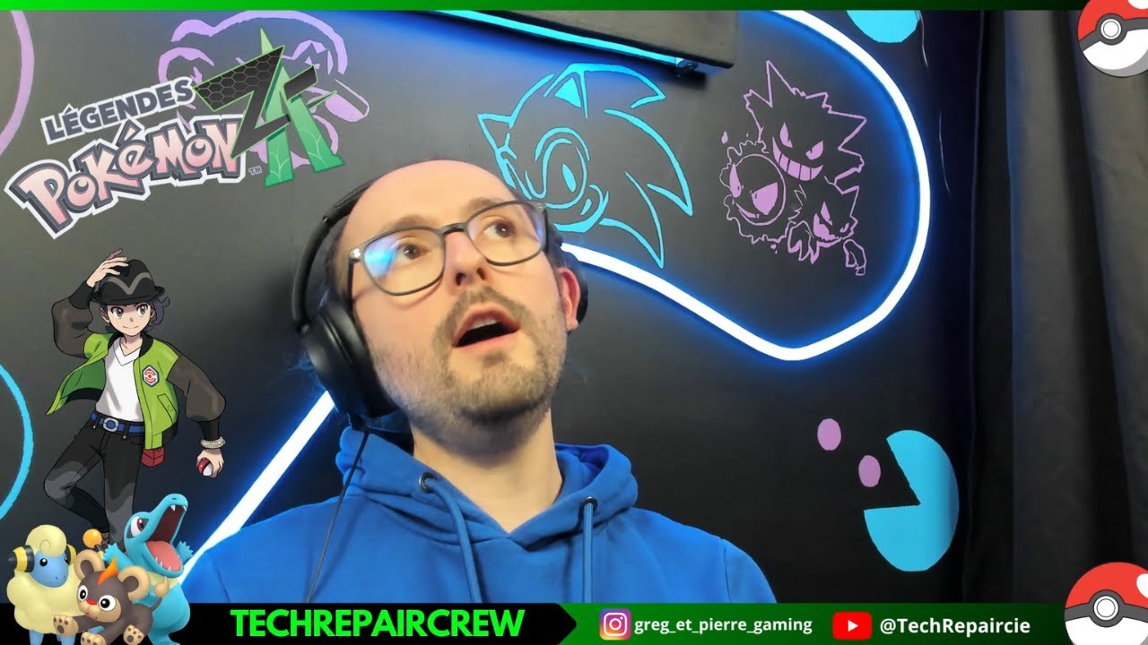 Pokémon Légendes ZA – Greg RÂLE (encore) ! Rediffusion du live complet du 21/10/2025