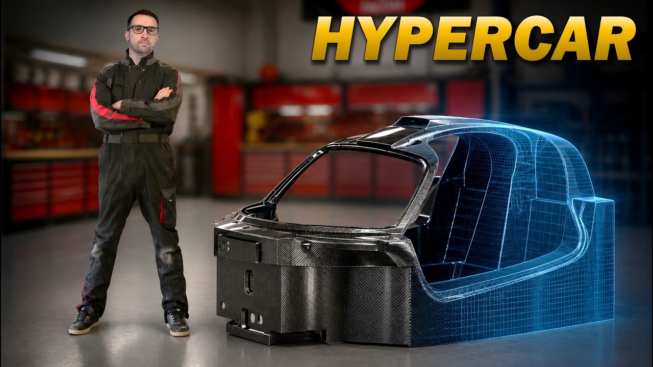 Je construis la MONOCOQUE CARBONE de mon HYPERCAR