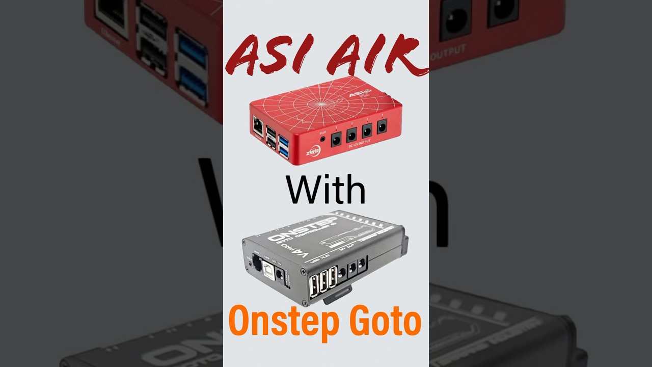 Zwo Asi Air with Onstep v4Pro Eq Goto for budget Astrophotography #asiair #onstep #budgetastro