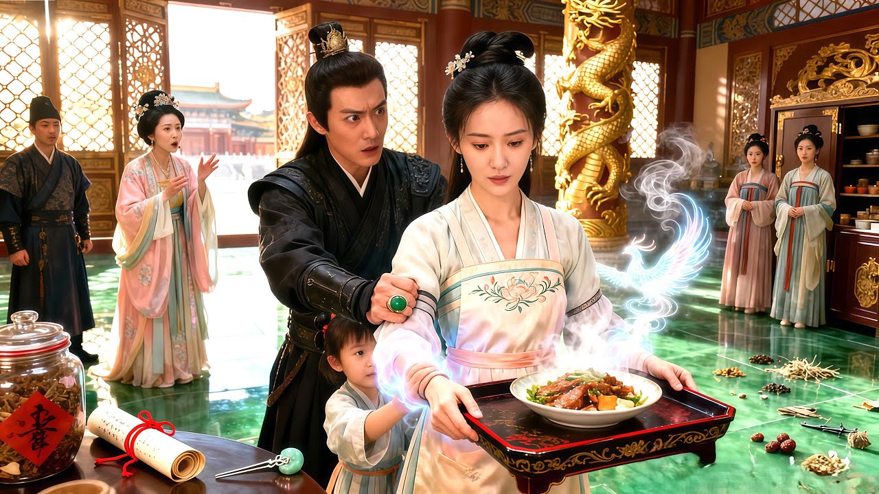 Nữ Đầu Bếp Xuyên Không Mang Theo Manh Bảo Vả Mặt Hậu Cung, Khiến Hoàng Đế Quỳ Cầu Sủng Ái