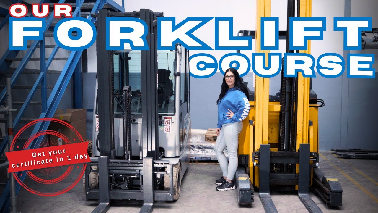 FORKLIFT COURSE in the Netherlands - How does it look like? | Bonapi Training Center