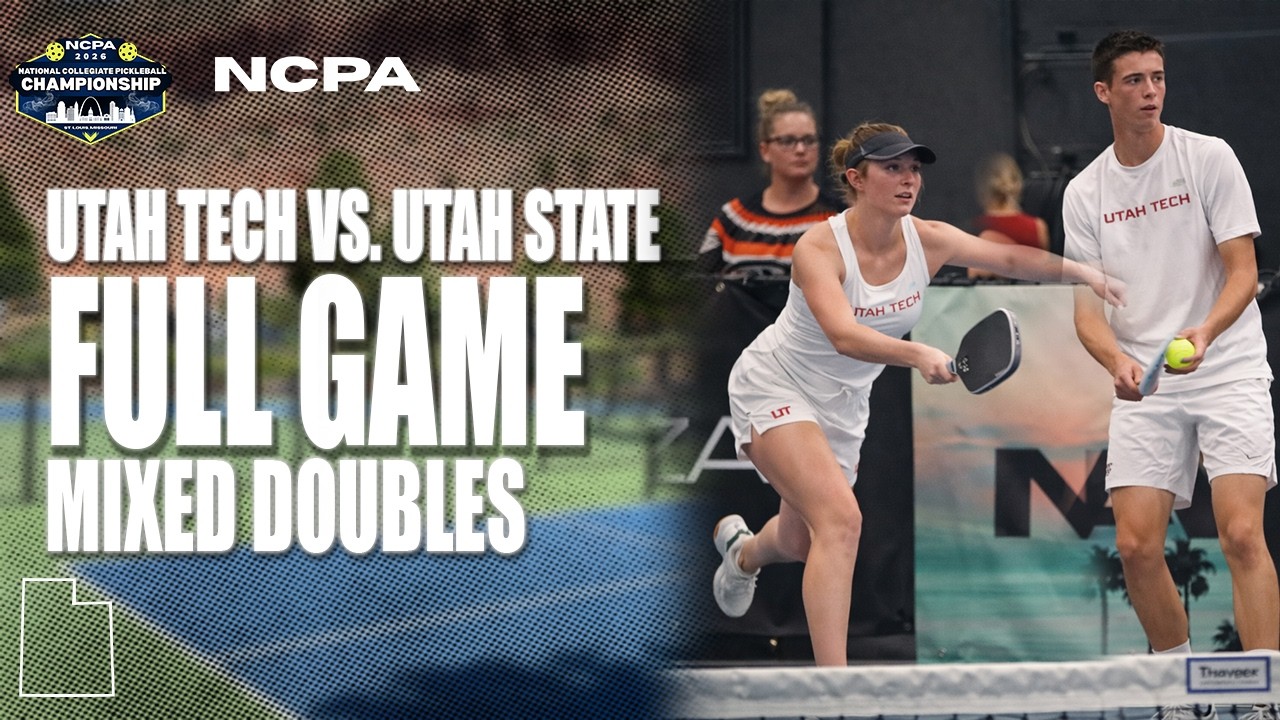 Utah Tech2 vs Utah State2 Mixed Doubles | Full Game