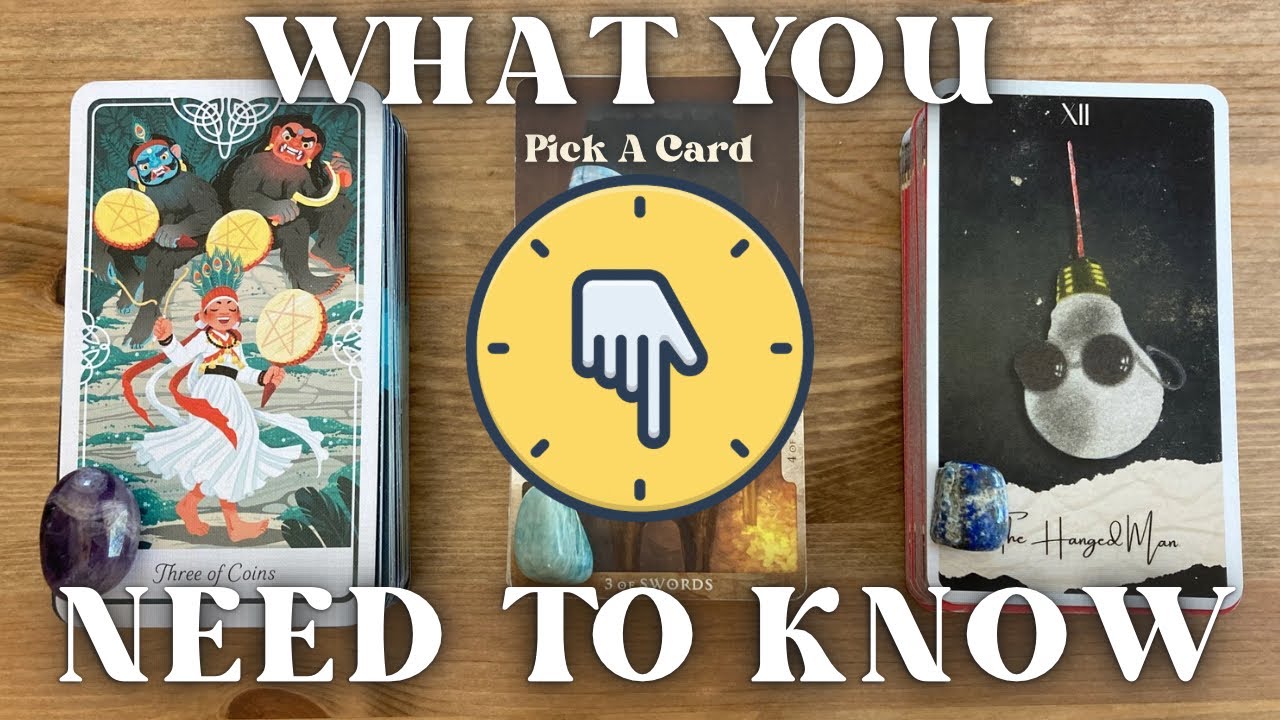 What YOU Need To Know Right NOW!🧠🤭🙌🏼 *Timeless* Pick A Card Reading | Customized By Spirit