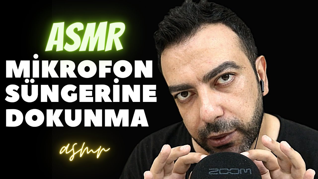 TAPPING ASMR | MİKROFON SÜNGERİNE DOKUNMA SESLERİ