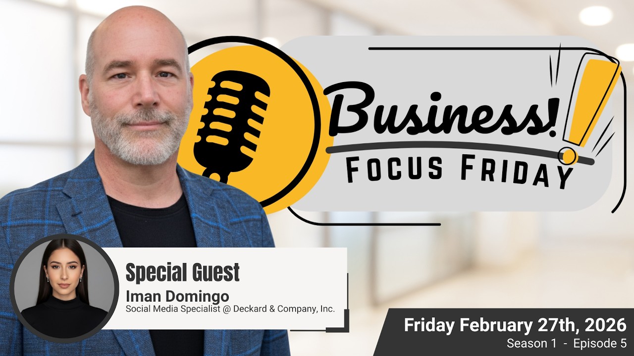 Business Focus Friday - Talking Content Marketing, Meta Business Suite with Iman Domingo- S1E5
