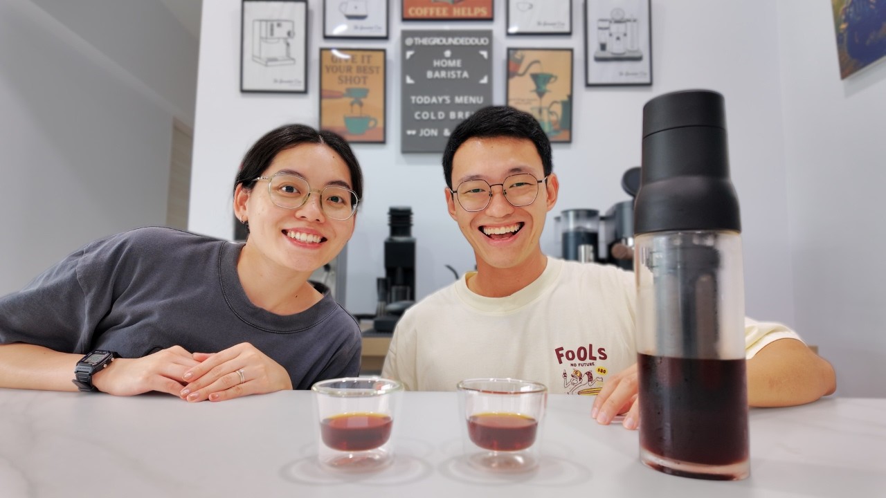 Making Cold Brew with Varia STEEP Cold Brew Bottle