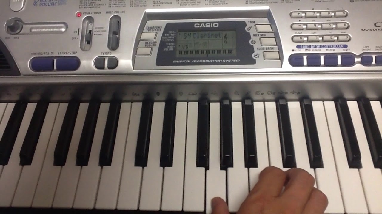 Casio CTK-496 Midi Music Keyboard - 61 Key Piano