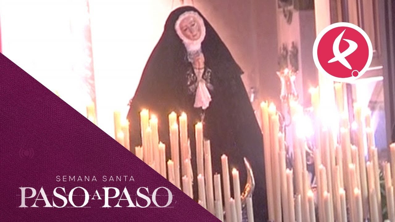 Emocionante momento con la virgen de la Soledad en Badajoz | Semana Santa Extremadura 2024