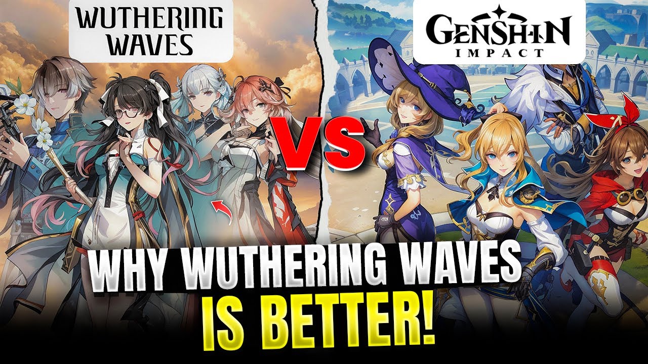 Wuthering Waves — ЛУЧШАЯ ИГРА, чем Genshin Impact (**ВСЕ ПРИЧИНЫ ПОЧЕМУ**)