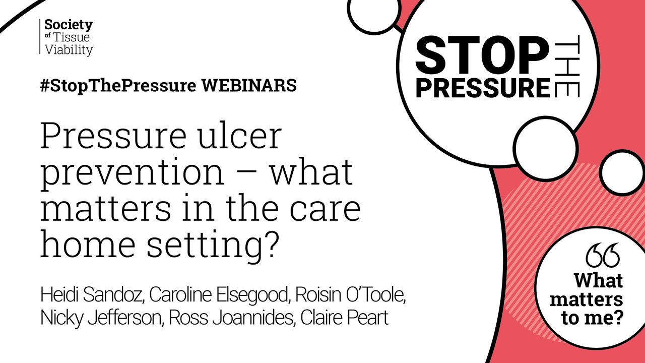 WEBINAR: Pressure ulcer prevention &ndash; what matters in the care home setting?