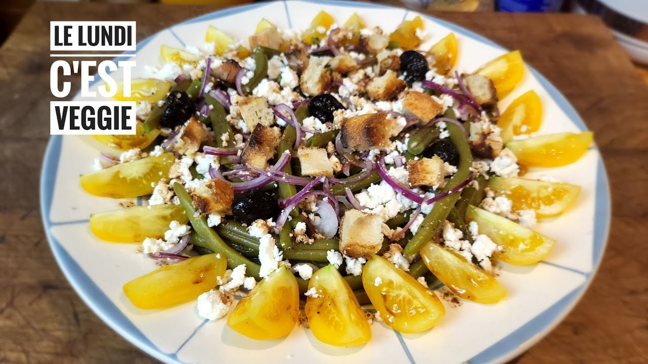 SALADE GRECQUE AUX HARICOTS VERTS