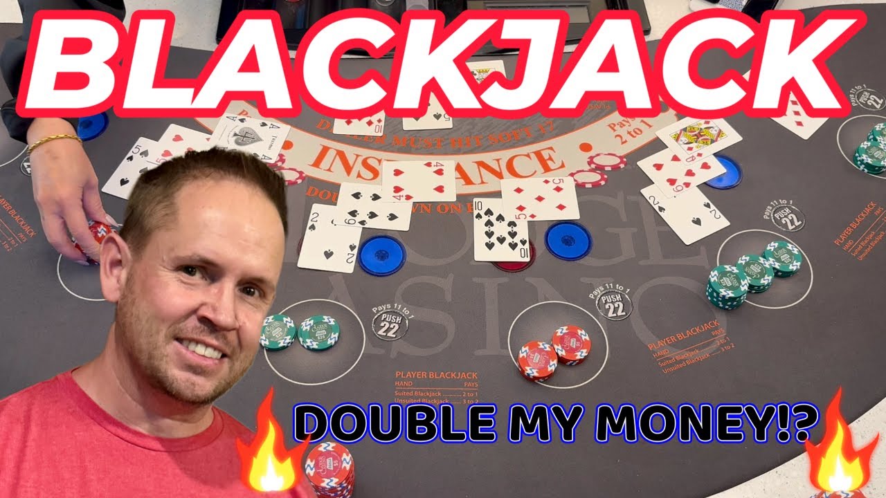 BLACKJACK COMEBACK from the BRINK! #casino #gambling #blackjack #money