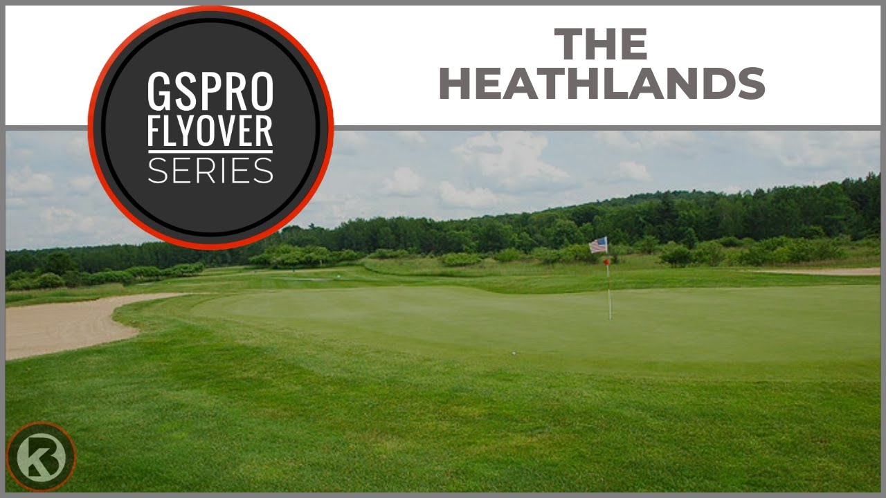 GSPro Course Flyover - The Heathlands - Designed by Bomber Golf Studios