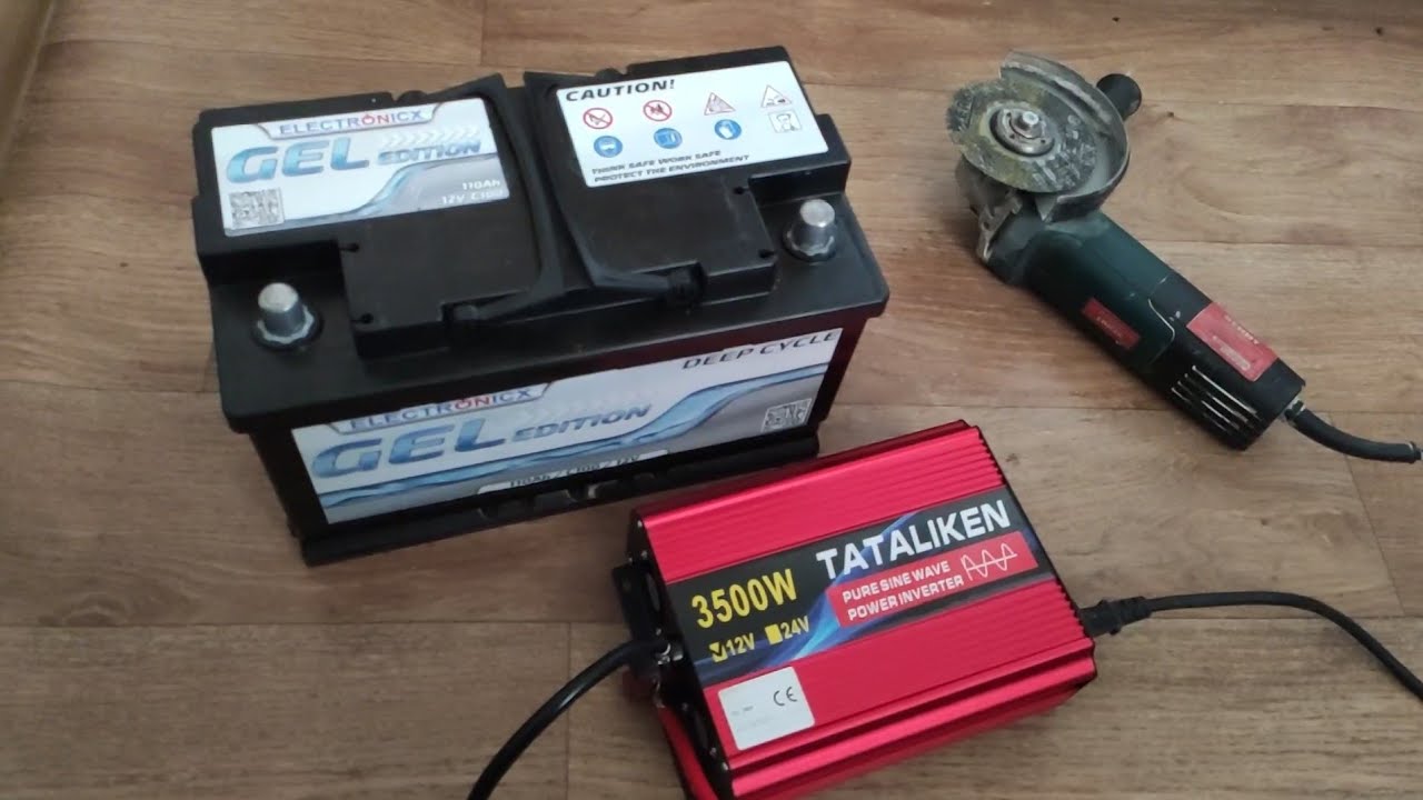 REVIEW AND TEST of the INVERTER TATALIKEN 3500W  with pure sine wave.