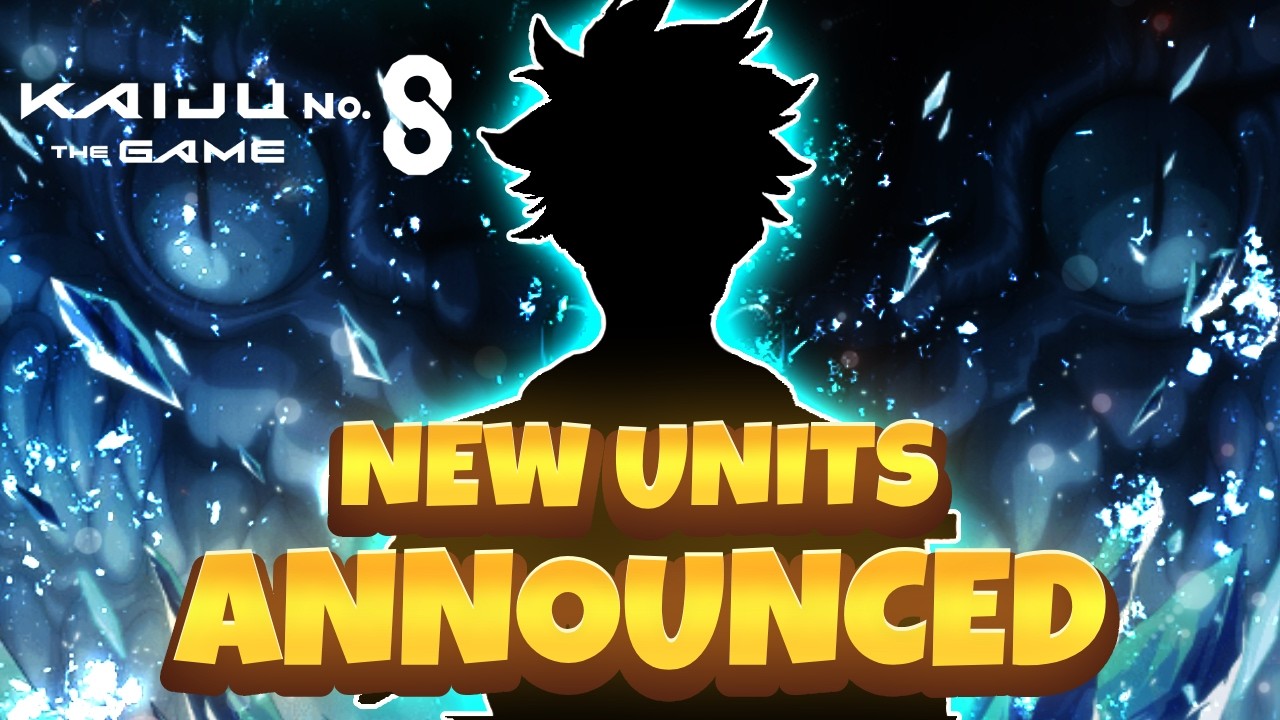 NEW UNITS ANNOUCED!!! Kaiju No 8 The Game