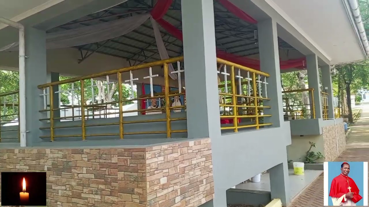 MAADALIZI YA MISA TAKATIFU YA KUMUOMBEA BABA YETU KARDINALI PENGO KWENYE NYUMBANI YAKE YA MILELE 