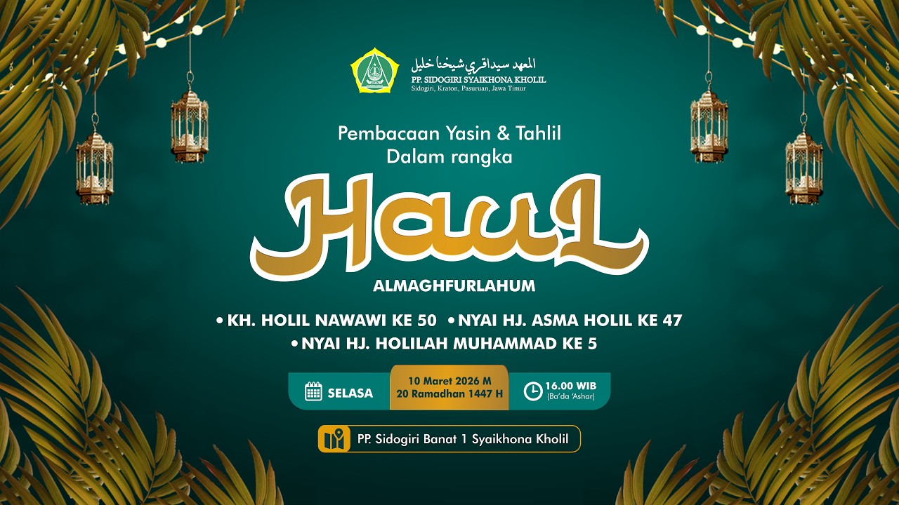 🔴HAUL MASYAIKH SIDOGIRI BANAT 1