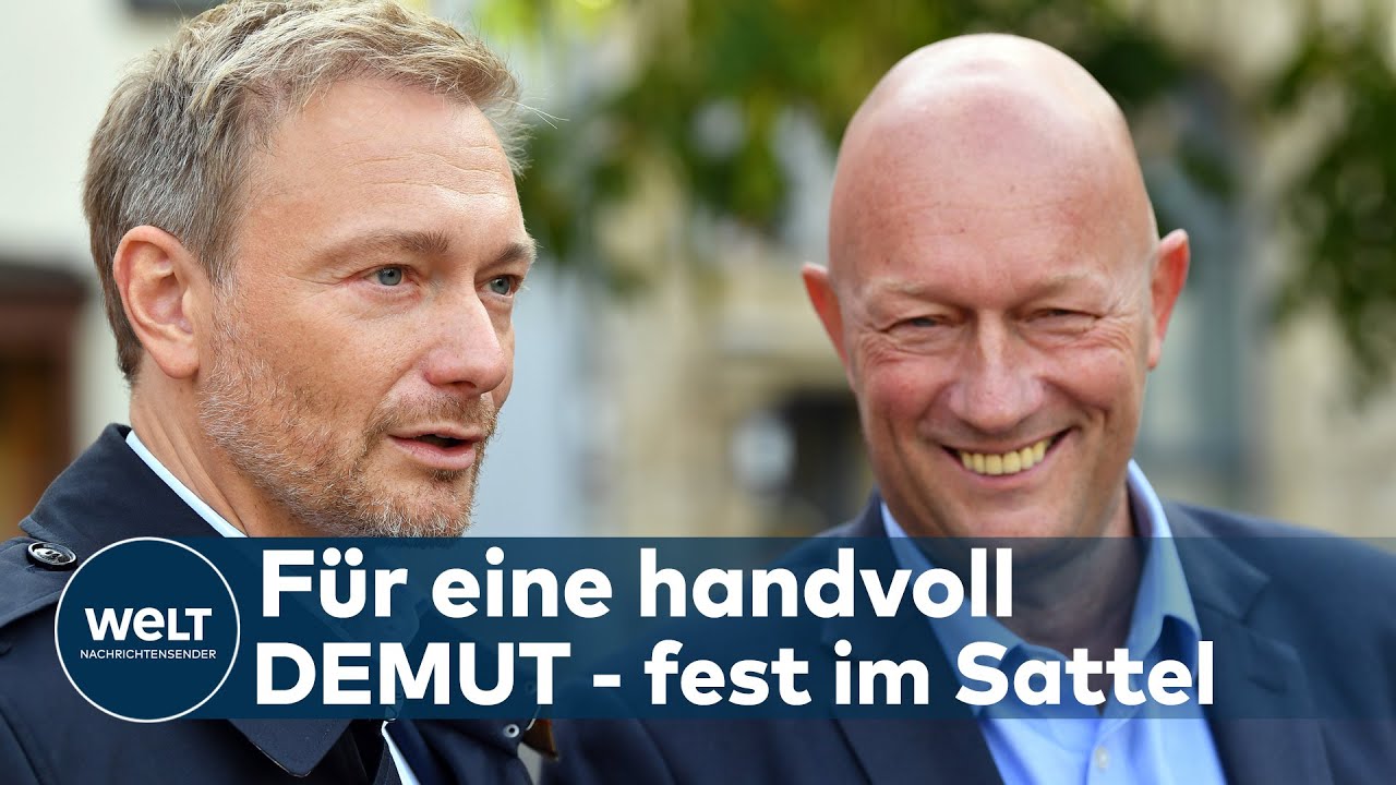 POSSE UM THÜRINGEN: FDP mit Sitzfleisch - Kemmerich bleibt im Amt und Lindner sowieso
