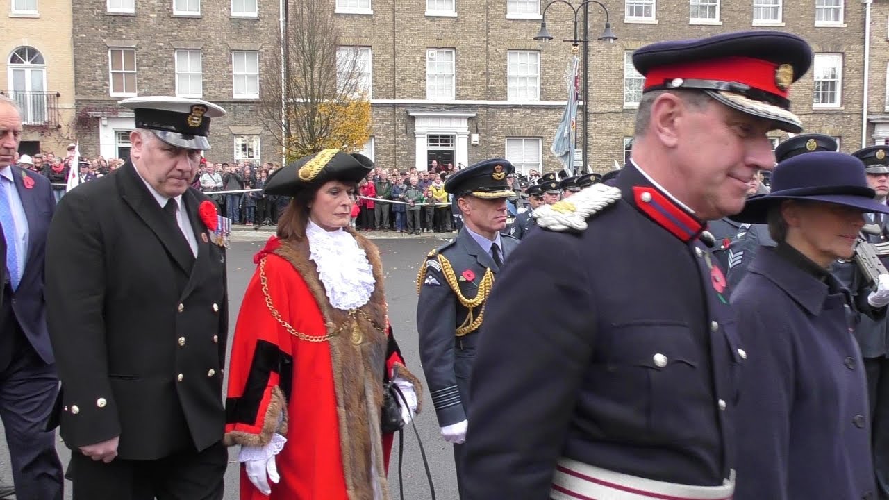 Bury St Edmunds REMEMBRANCE PARADE 2018