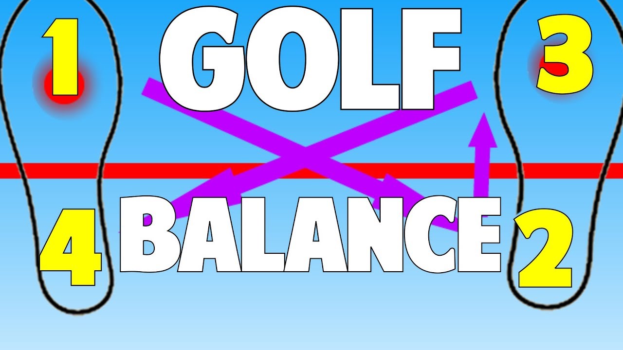 Golf Balance Drill | Easy Step By Step Progression