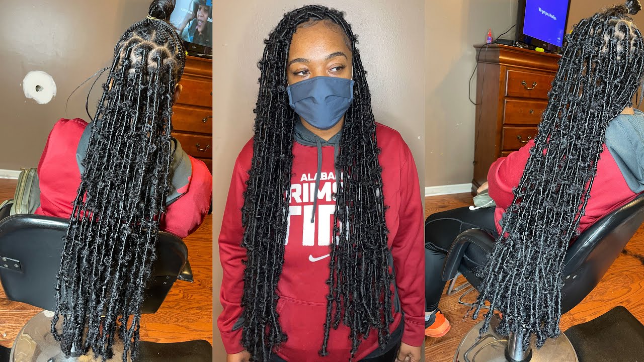 Long Butterfly Locs 💕🦋 *EASY PROTECTIVE STYLE* VERY DETAILED / Ft. FreeTress Hair | Amaya Zayd