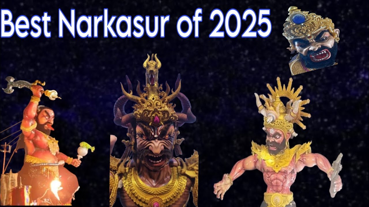 Narkasur in Goa 2025 || Narkasur competition 2025 || Kdvlogger Goa || Best Narkasur of Goa  ||