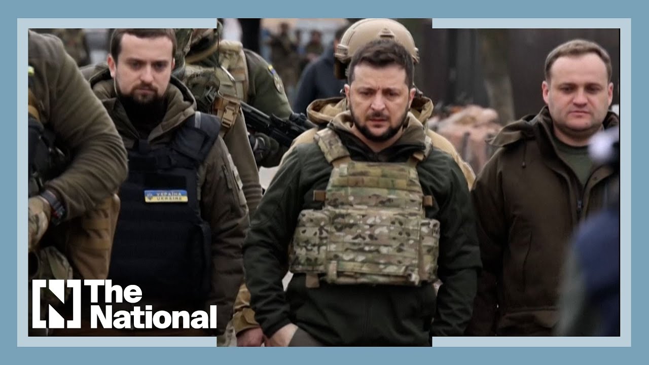 Zelenskyy visits Bucha: 'This is a genocide'