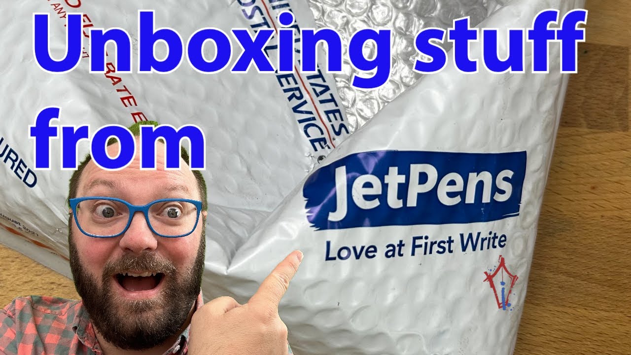 Unboxing a JetPens Haul: From fancy chalk to fountain pens and a new planner!