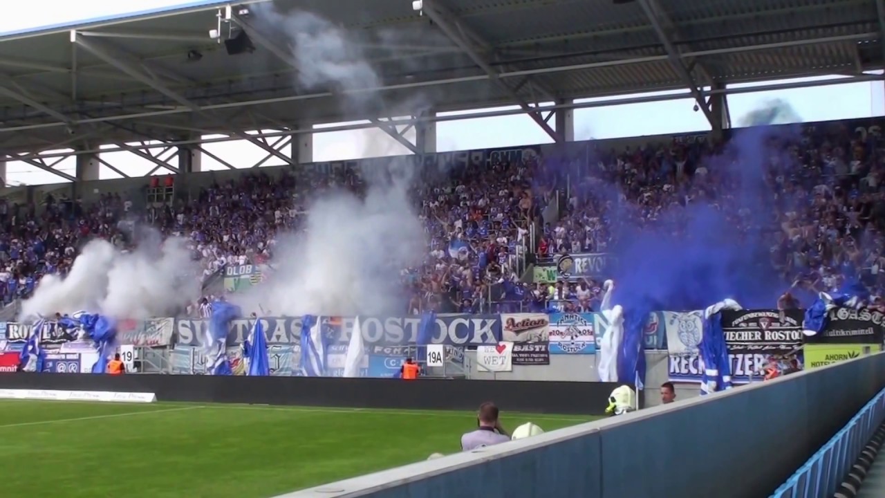 Chemnitzer FC - FC Hansa Rostock 2018 - Gästefans