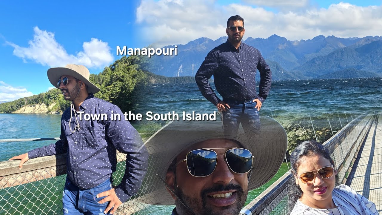 Manapouri Town in the South Island/ Road trip/ travel in New Zealand 🇳🇿/ beauty of New Zealand/