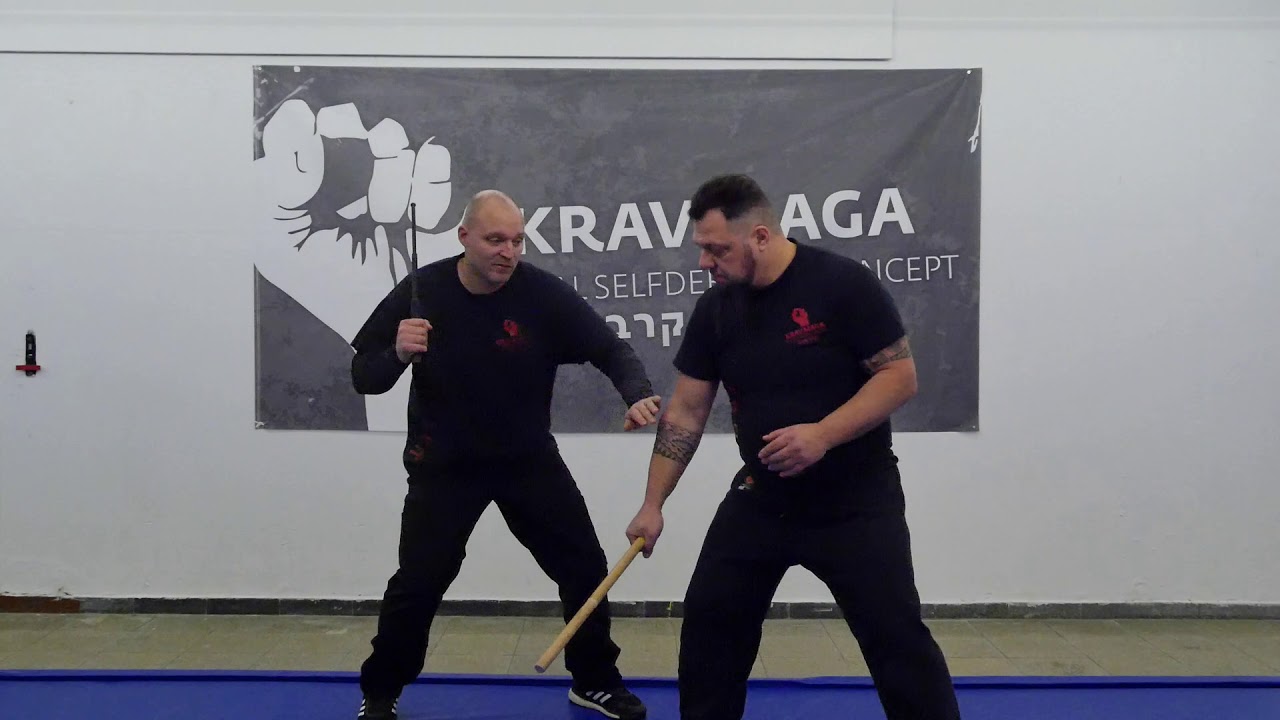 Krav Maga RSC. EKA gegen Stockangriffe zum Körper