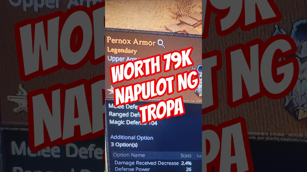 Lord Nine Infinite Class Worth 79K Armor Napulot #lordnine #dagdagkita #shorts