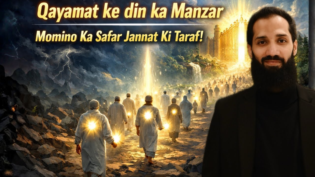 Qayamat Ke Din Ka Manzar | Momino Ka Noor Aur Jannat Ka Safar | Emotional Bayan 2026 by Abrar ahmed