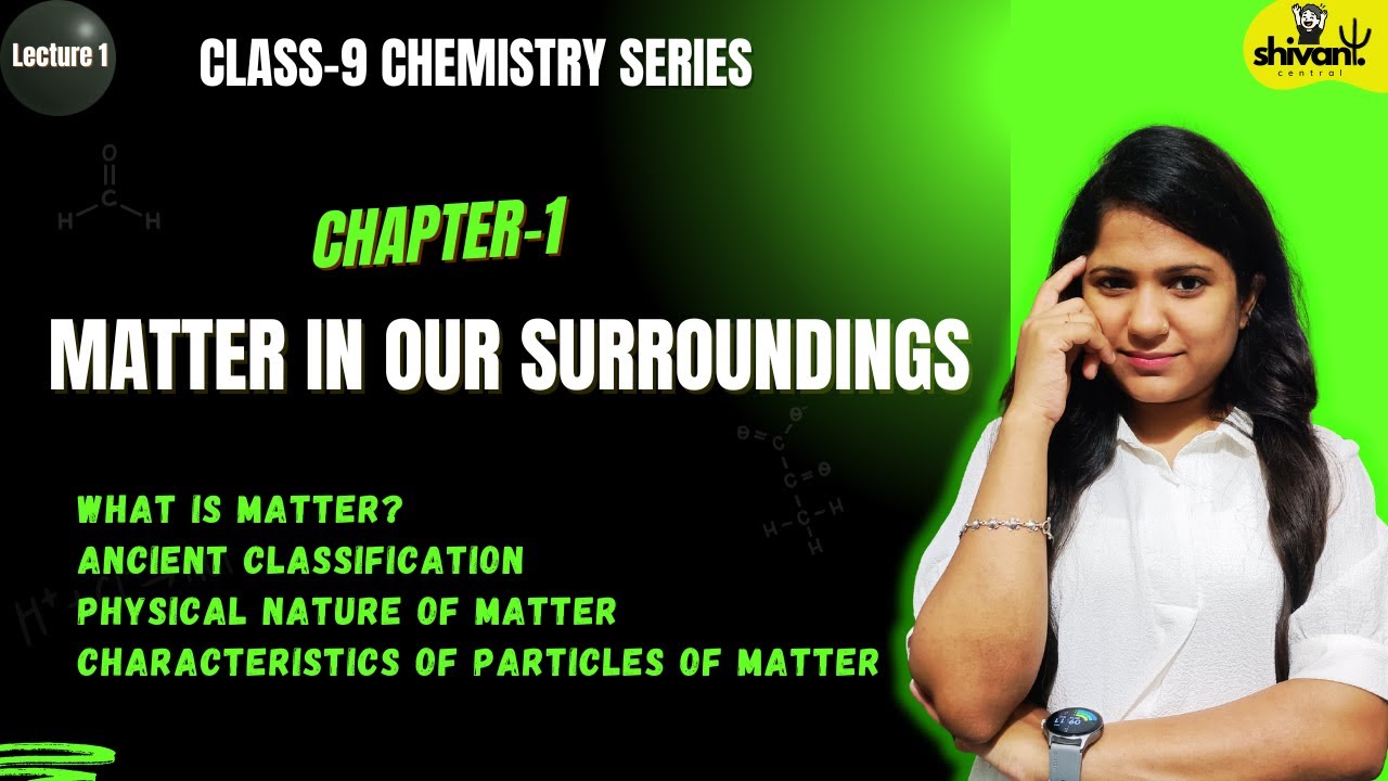 Matter in Our Surroundings – Basics, Particle Nature & Properties | Class 9 Chemistry