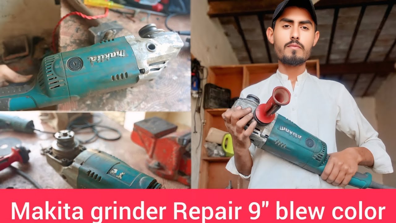 #makita grinder kee #coil repair #krnaa kee hh #😱💪😲🔨 how to repair Makita 9
