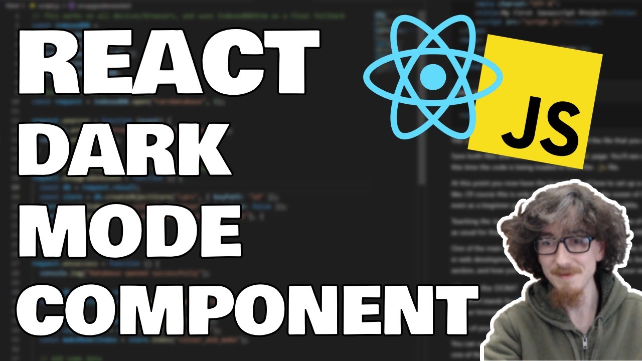 How to Create a Dark Mode Component in React