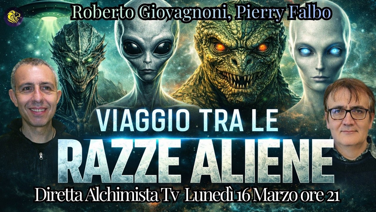 VIAGGIO TRA LE RAZZE ALIENE - Roberto Giovagnoni e Pierry Falbo