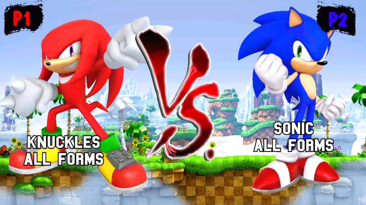 I Pitted Knuckles Against Sonic in Mugen v3 and Here's What Happened