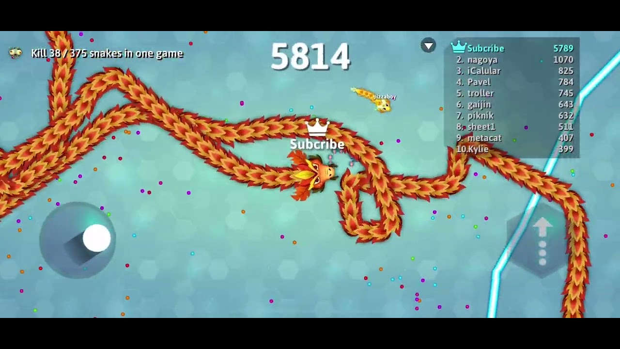 Snake  .io our target is 5K likes 👍