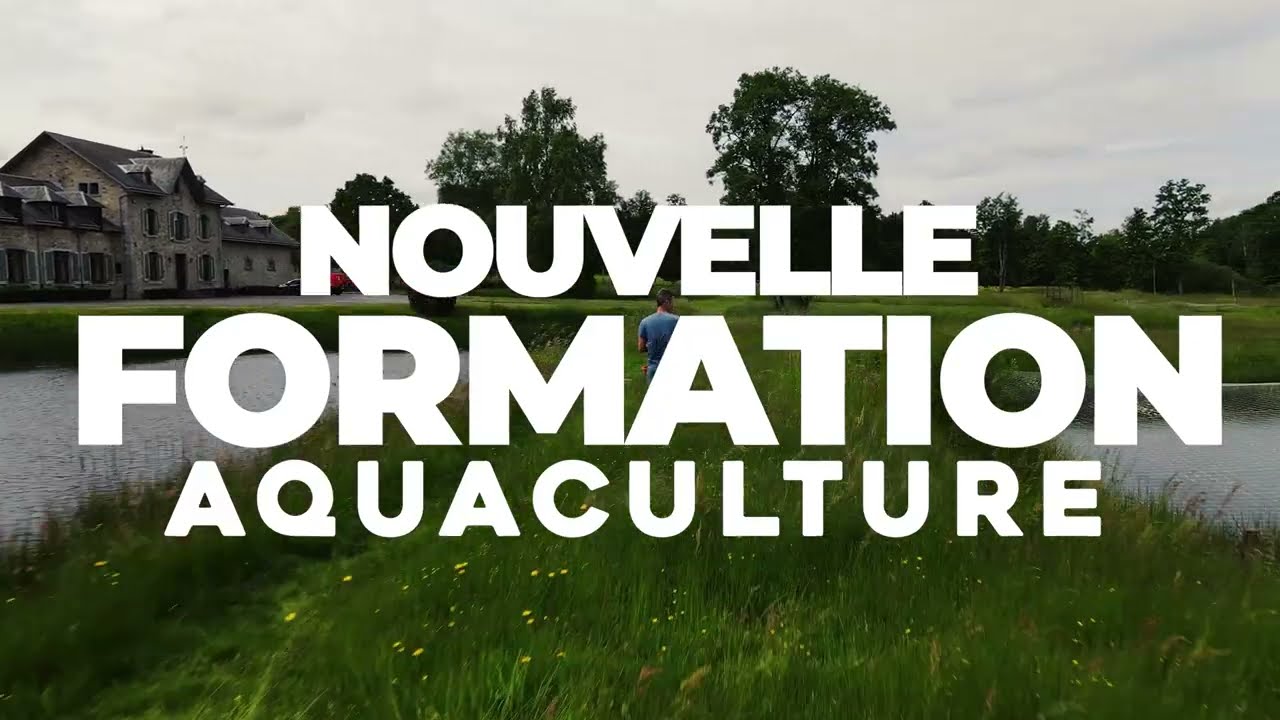Deviens Aquaculteur ou Aquacultrice avec l'IFAPME !